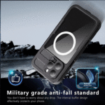 Redpepper Dot+ IP68 Waterproof Case with Magnetic Ring for iPhone 16 Pro (MagSafe) - Image 2