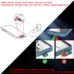 Redpepper Dot+ IP68 Waterproof Case with Magnetic Ring for iPhone 16 Pro (MagSafe) - Image 8
