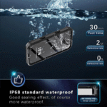 Redpepper Dot+ IP68 Waterproof Case with Magnetic Ring for iPhone 16 Pro (MagSafe) - Image 6