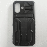 Shockproof Heavy Duty Hard Phone Case with Holder and Card Slot for iPhone 16 - Image 4