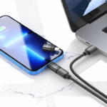 Hoco UA17 Lightning to USB-C OTG Adapter - Black - Image 7