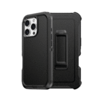 Shockproof Robot Armor Hard Plastic MagSafe Case with Belt Clip for iPhone 16 Plus - Image 2