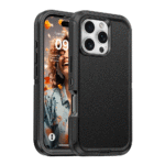 Shockproof Robot Armor Hard Plastic MagSafe Case with Belt Clip for iPhone 16 Plus - Image 3