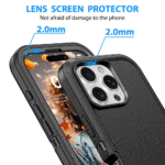 Shockproof Robot Armor Hard Plastic MagSafe Case with Belt Clip for iPhone 16 Plus - Image 6