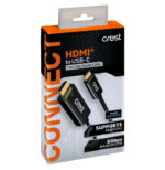 Crest HDMI to USB-C 1.5m High Speed Cable