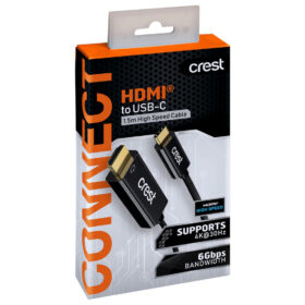 Crest HDMI to USB-C 1.5m High Speed Cable