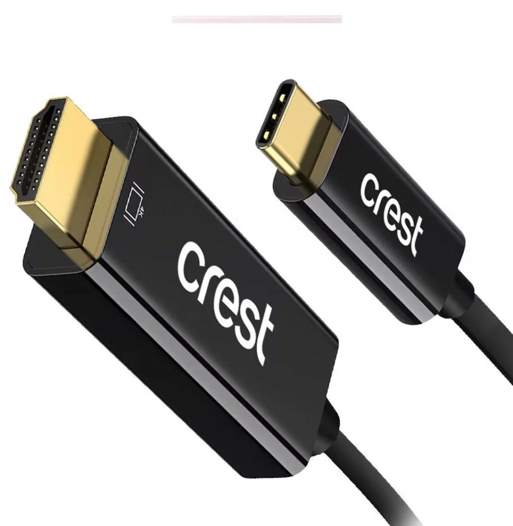 Crest HDMI to USB-C 1.5m High Speed Cable - Image 3