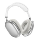 Hoco W55 Pleasing Bluetooth Headphones - Silver - Image 2