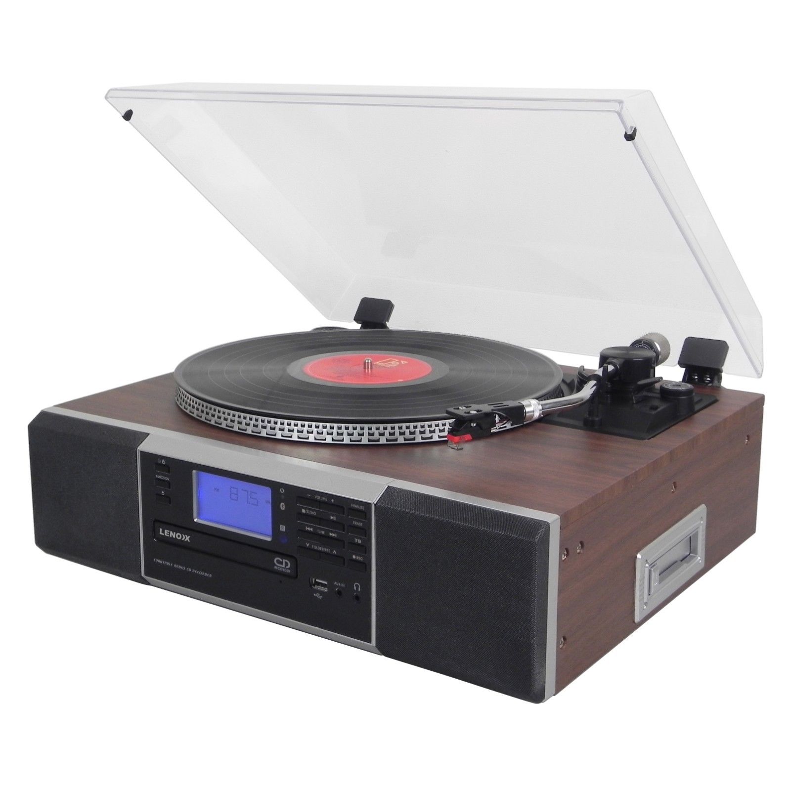 BCD120front Lenox BCD120 – Compact DJ Controller with Minor Plastic Cover Damage (Used, No Remote) - Image 1