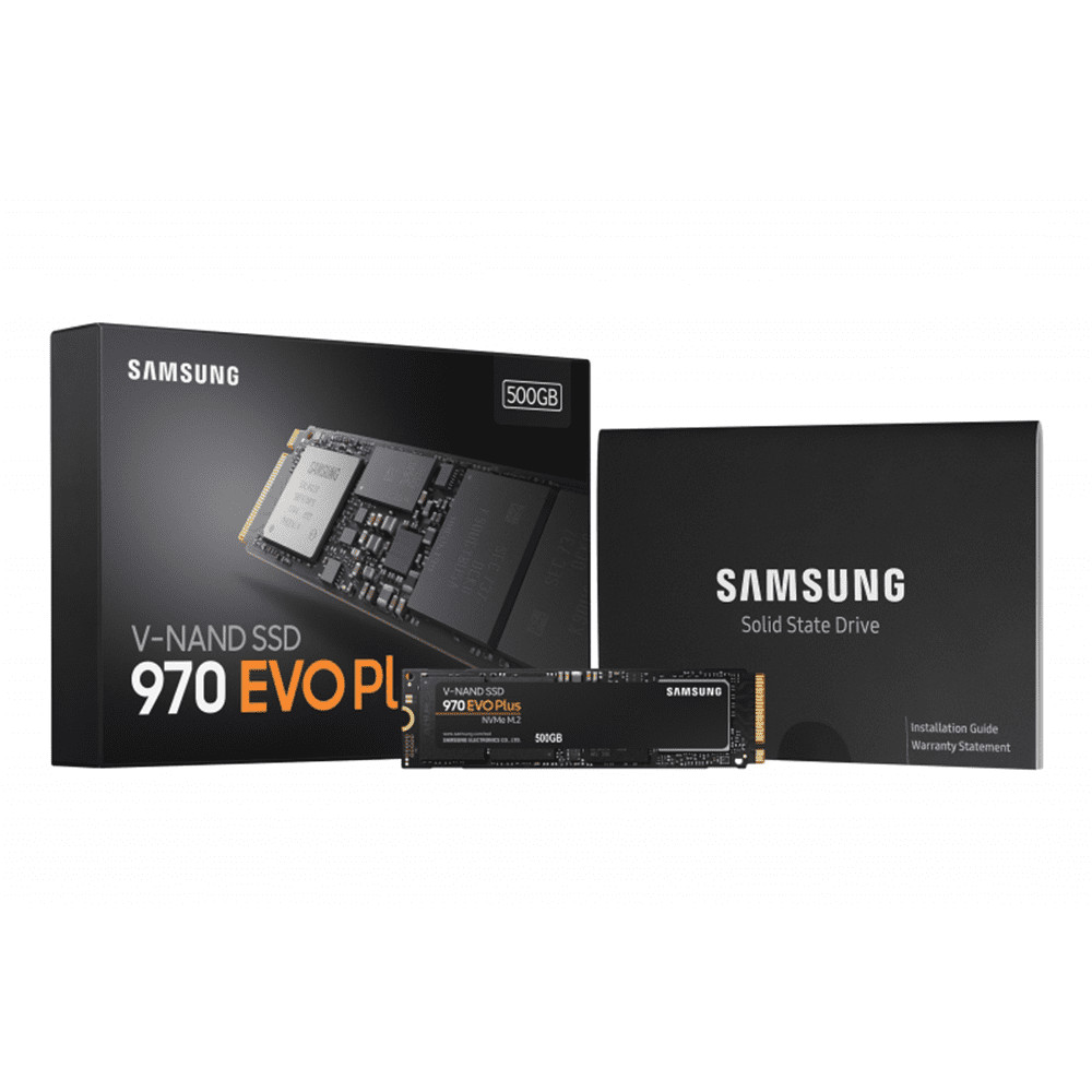Samsung-500GB-970-EVO-Plus-M.2-NVMe-SSD-1 Samsung 970 EVO Plus 500GB NVMe M.2 SSD - Unleash High-Speed Performance with V-NAND & TurboWrite for Gamers & Creators - Image 1
