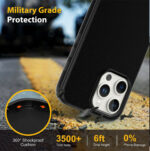 Hybrid Beatles Shockproof Case Cover with Magnetic Ring for iPhone 16 Plus - Image 5