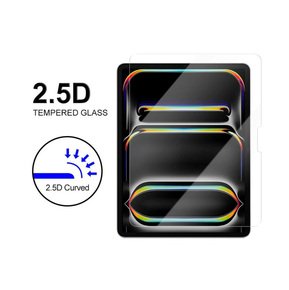 Tempered Glass Screen Protector for iPad Pro 11-inch (2024) – Scratch-Resistant, Ultra Clear (1pcs only) - Image 3