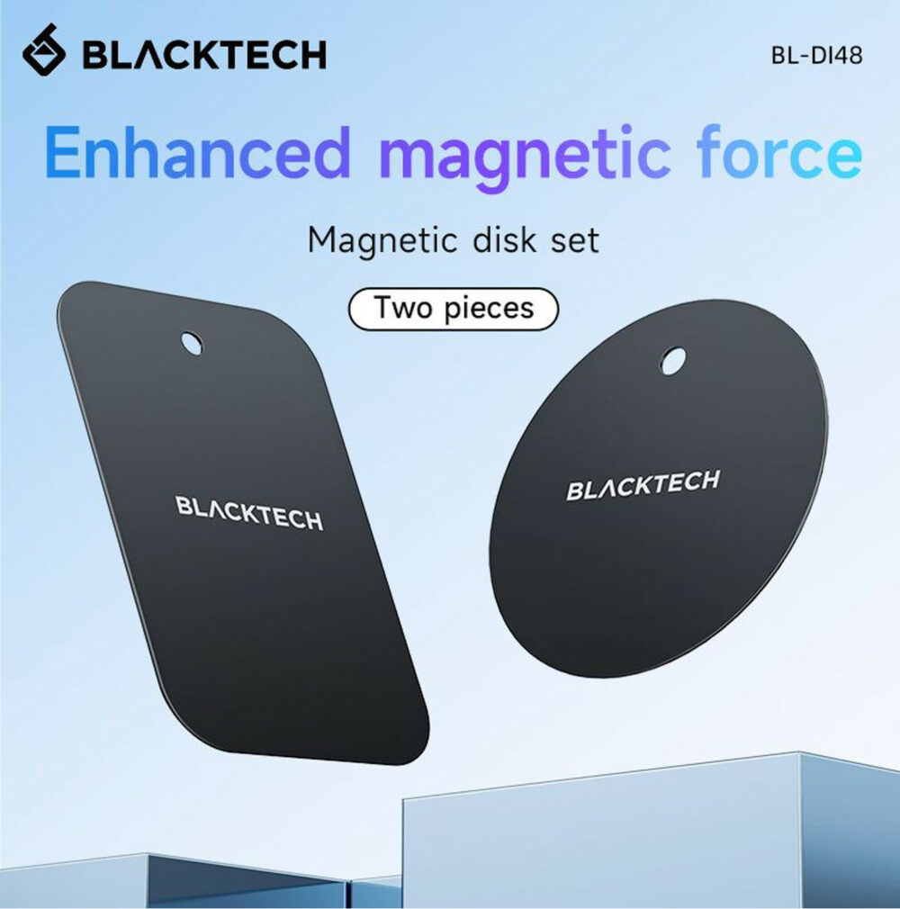 BlackTech BL-DI48 Universal Magnetic Plate (2pcs) – Round and Square - Image 2