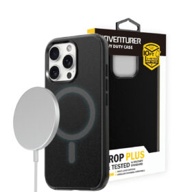 Hybrid Beatles Shockproof Case Cover with Magnetic Ring for iPhone 16 Pro Max