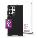 Micro Lux Case With Magnetic  for S24 Ultra  - Black