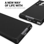 Micro Lux Case With Magnetic  for S24 Ultra  - Black - Image 8
