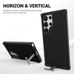 Micro Lux Case With Magnetic  for S24 Ultra  - Black - Image 9