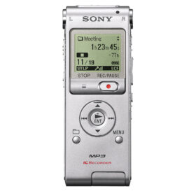 Sony ICD-UX200 Digital Voice Recorder with Built-in Stereo Microphone (Silver) – Used