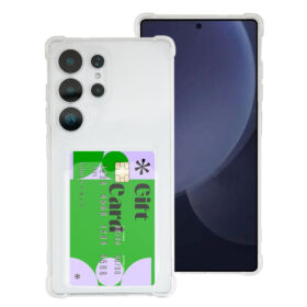 Simply Roar Armor Card Pocket Clear Case for Samsung Galaxy S25 Ultra – Brand New