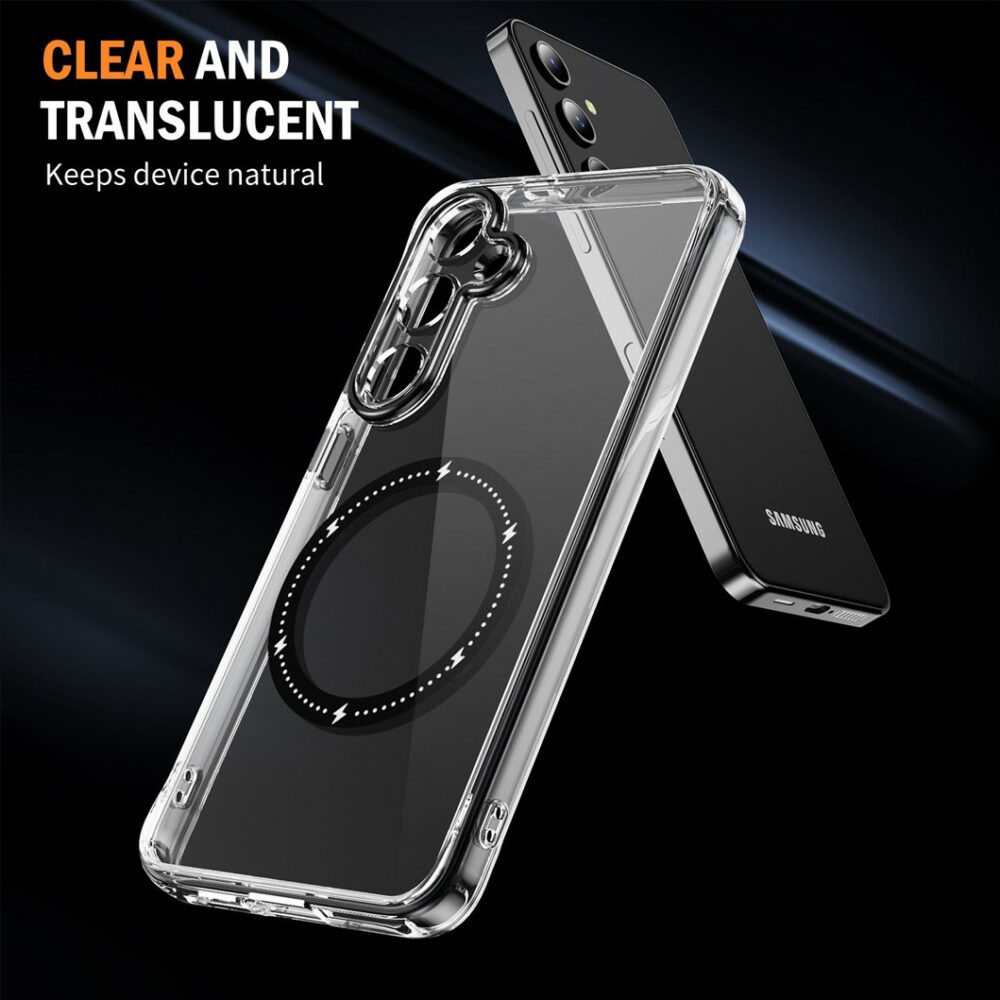 BLACKTECH Velvet Touch Case for Samsung Galaxy S25 Ultra – MagSafe Compatible (Brand New, Black) - Image 2