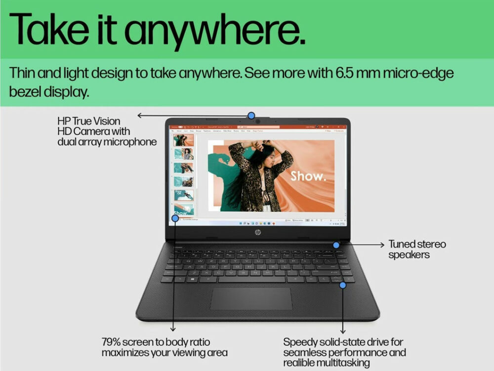 HP Laptop 14s-dq3064TU (6W4K4PA) – Brand New - Image 6