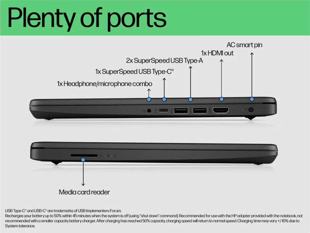 HP Laptop 14s-dq3064TU (6W4K4PA) – Brand New - Image 5