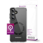 BLACKTECH Velvet Touch Case for Samsung Galaxy S25 Ultra – MagSafe Compatible (Brand New, Black)
