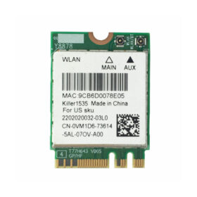 QCNFA364A Dual-Band Wi-Fi 5 & Bluetooth 4.1 M.2 WLAN Card – Compatible with Select Laptops