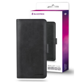 BLACKTECH Wallet Case for iPhone 12 Pro Max (6.7-inch) – Black