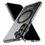 BLACKTECH Velvet Touch Case for Samsung Galaxy S25 Ultra – MagSafe Compatible (Brand New, Black) - Image 3