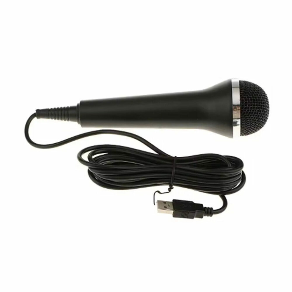 Wired USB Microphone for Xbox 360, Wii U, PS2, PS3, and PC – Used (Pristine Condition, Fully Functional) - Image 2