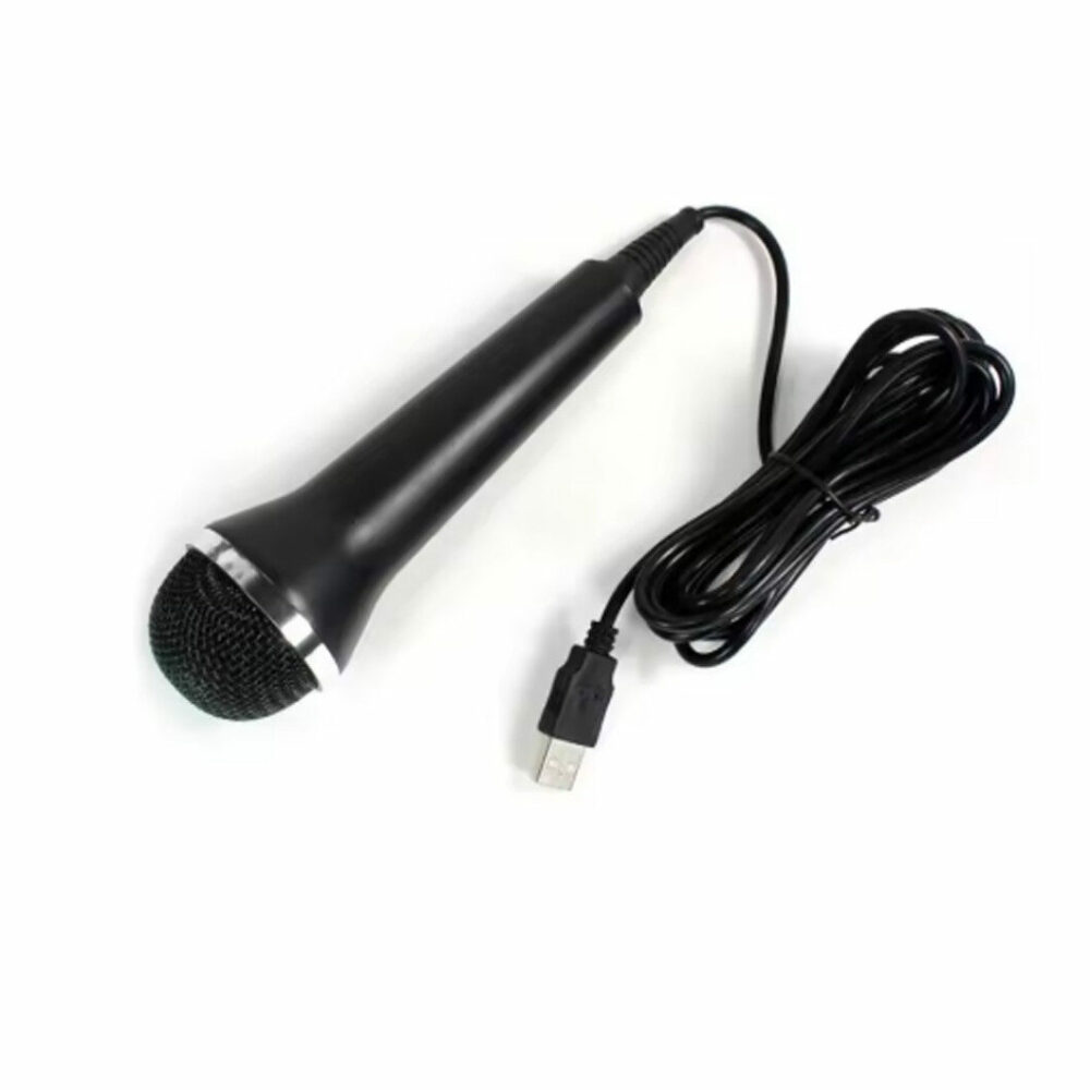 Wired USB Microphone for Xbox 360, Wii U, PS2, PS3, and PC – Used (Pristine Condition, Fully Functional) - Image 3