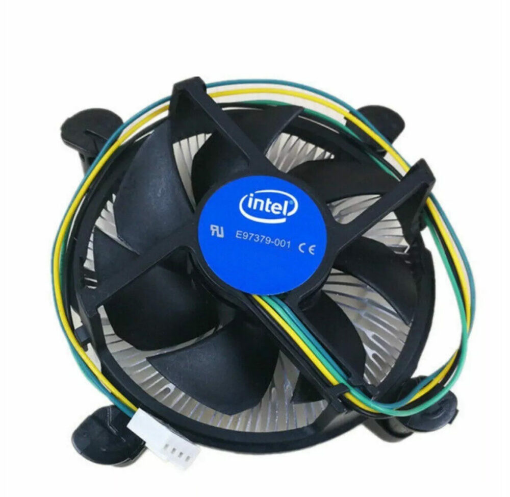 Ventilador de CPU Original Intel E97378-001 con Disipador de Aluminio