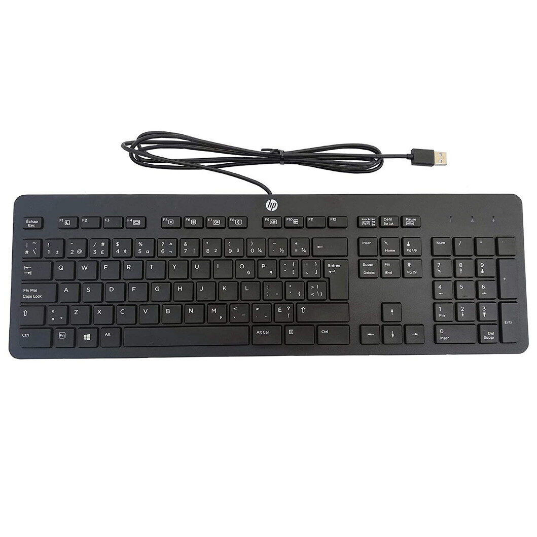 AS3434343A HP KU-1469 Wired Keyboard – Used (Pristine Condition, Fully Functional) - Image 1