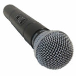 Shure UT2 Wireless Microphone with SM58 Capsule – Used (Untested, No T2 Transmitter, Frequency code CA 176.200 Mhz)