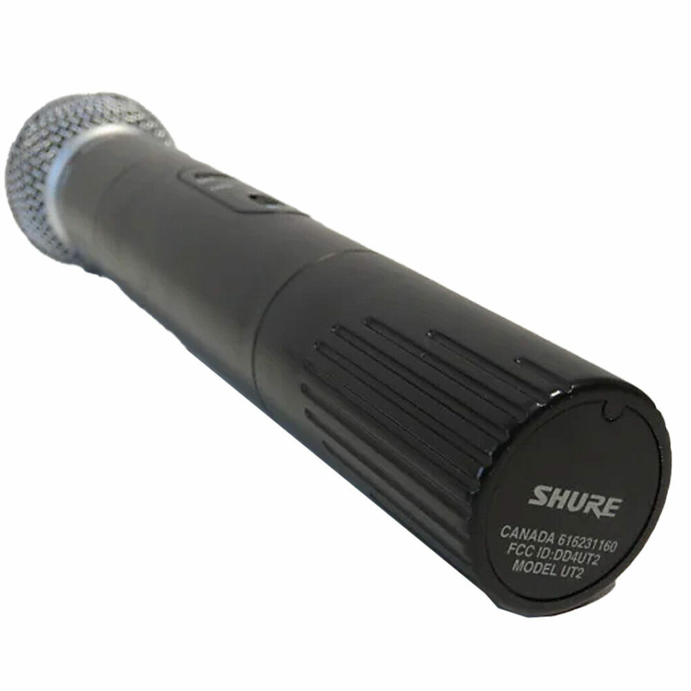 Shure UT2 Wireless Microphone with SM58 Capsule – Used (Untested, No T2 Transmitter, Frequency code CA 176.200 Mhz) - Image 2
