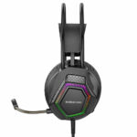 BOROFONE BO105 Thunder Gaming Headphones – Brand New – Over-Ear Stereo with LED Lighting – Black - Image 4