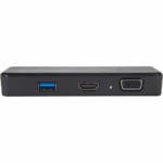 Targus USB 3.0 and USB-C Dual Travel Dock – Open Box – Compact Universal Docking Station (No Box)