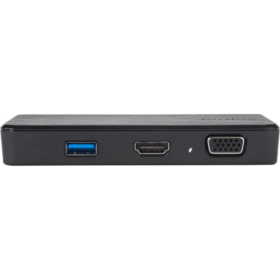 Targus USB 3.0 and USB-C Dual Travel Dock – Open Box – Compact Universal Docking Station (No Box)