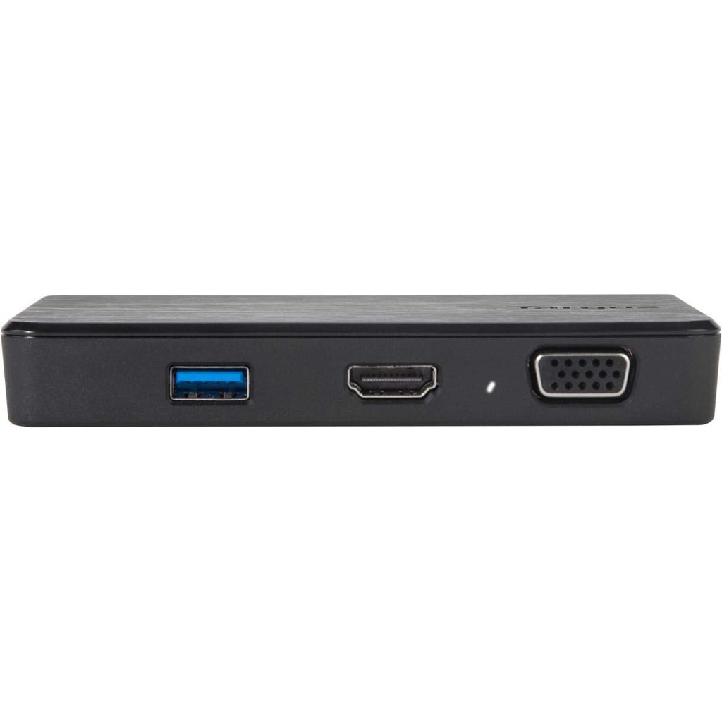 123ads213123asd Targus USB 3.0 and USB-C Dual Travel Dock – Open Box – Compact Universal Docking Station (No Box) - Image 1