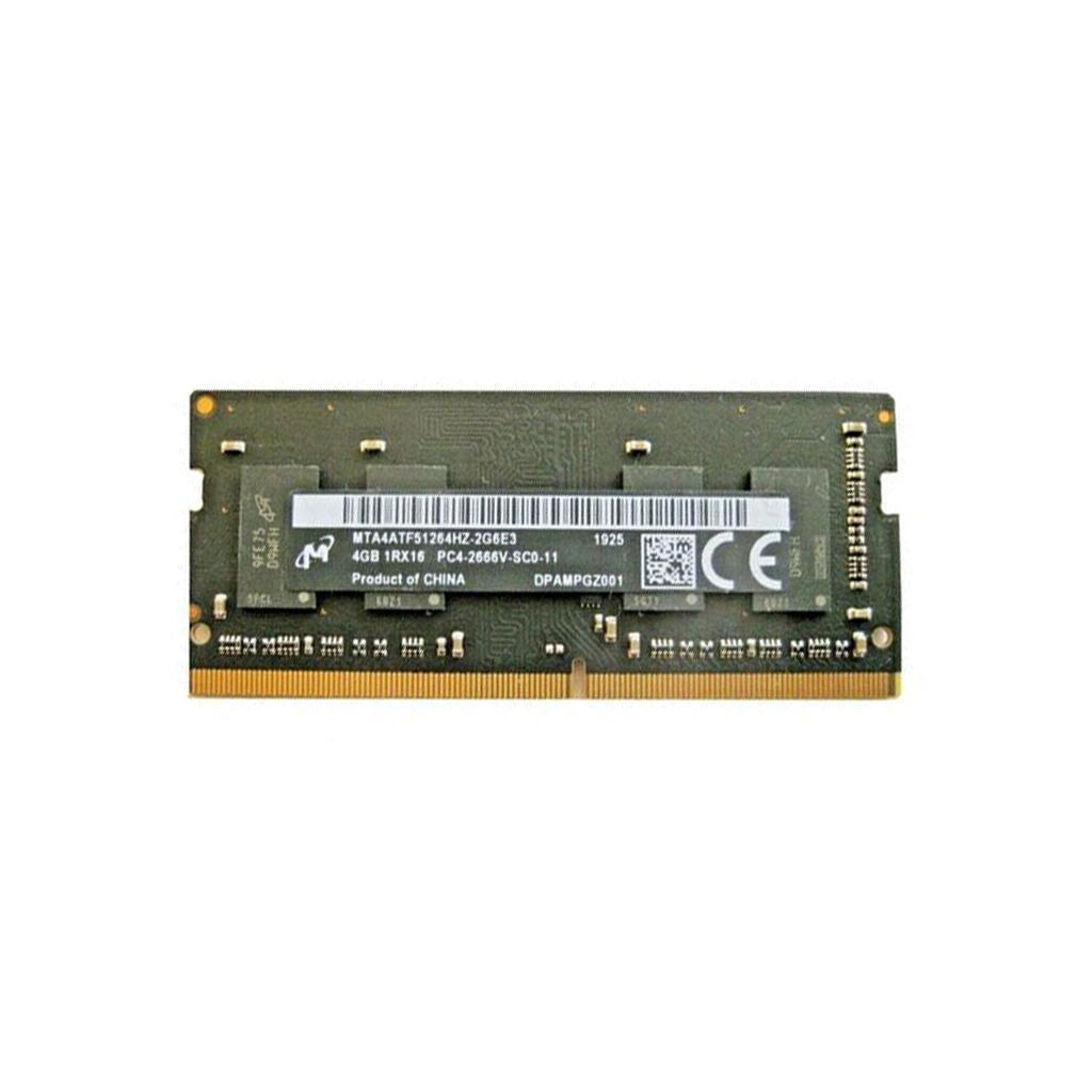 123asda123213 Micron 4GB DDR4 PC4-21300 SO-DIMM 2666MHz Laptop RAM Memory Module - Image 1