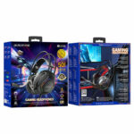 BOROFONE BO105 Thunder Gaming Headphones – Brand New – Over-Ear Stereo with LED Lighting – Black - Image 9