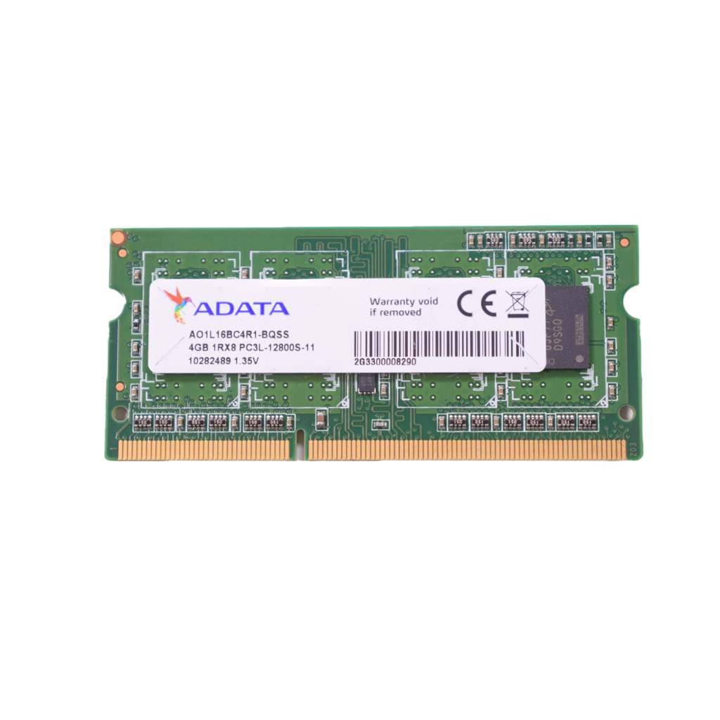 asd123123123213aaaaa ADATA 4GB DDR3L PC3L-12800S SO-DIMM 1600MHz Laptop RAM Memory Module - Image 1