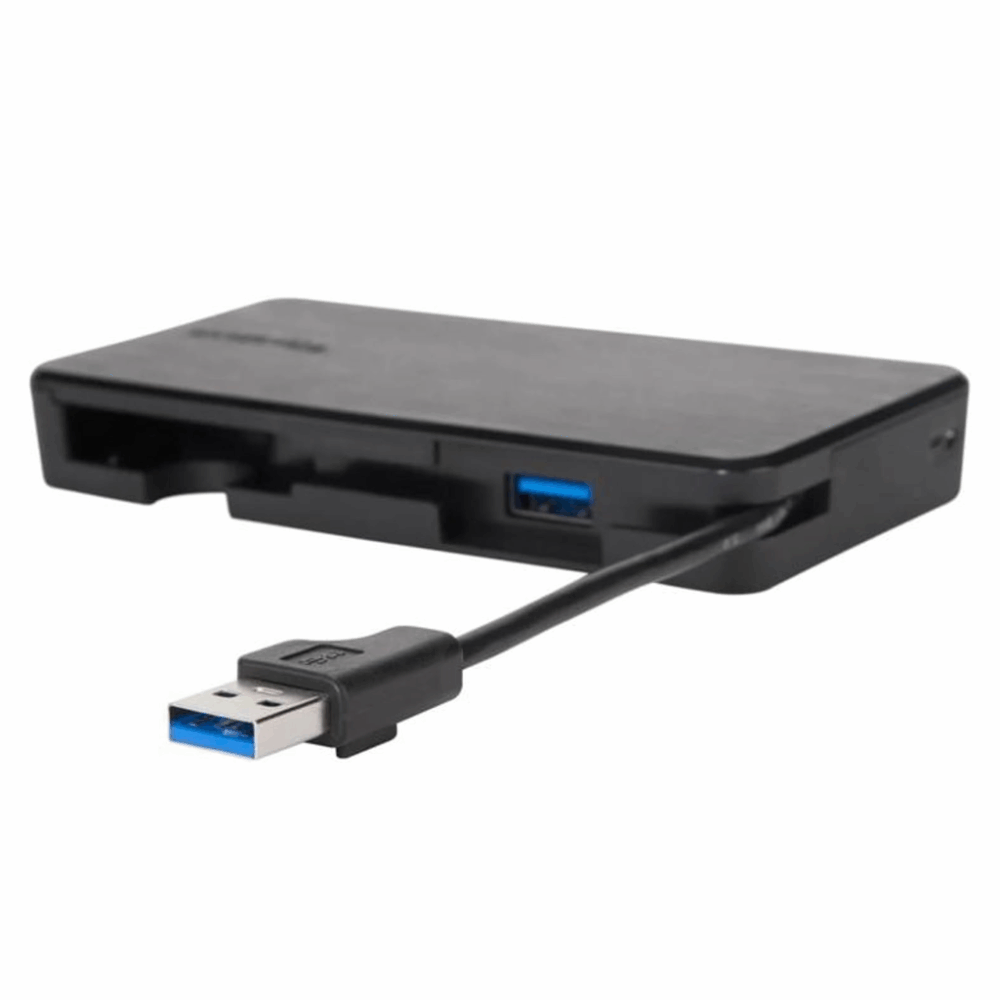 Targus USB 3.0 and USB-C Dual Travel Dock – Open Box – Compact Universal Docking Station (No Box) - Image 4