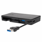 Targus USB 3.0 and USB-C Dual Travel Dock – Open Box – Compact Universal Docking Station (No Box) - Image 4
