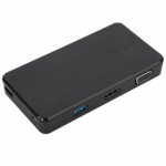 Targus USB 3.0 and USB-C Dual Travel Dock – Open Box – Compact Universal Docking Station (No Box) - Image 6