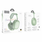 Hoco W55 Pleasing Bluetooth Headphones – Green - Image 2