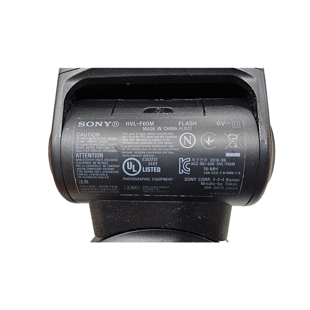 Sony HVL-F60M External Flash for Sony Cameras – Not Functioning, For Parts Only - Image 5