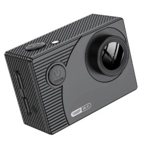 Hoco DV100 Full HD Sports Action Camera – Black Waterproof Wide-Angle Camcorder