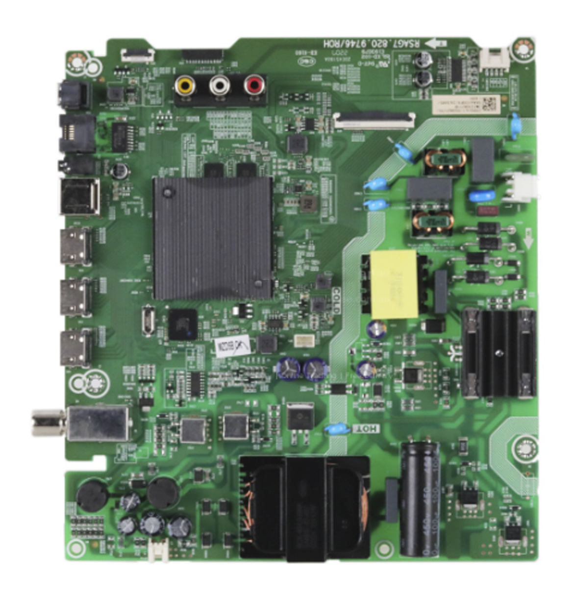 ASD213213555 Hisense 58S5 Main Board Assembly – Not Functioning (Parts Only) - Image 1